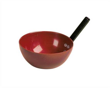 STUBBS PLASTIC FEED SCOOP RED