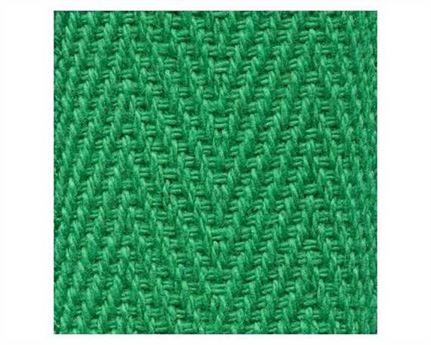 WEBBING BINDING COTTON (PER L/MTR) EMERALD GREEN G54 50MM