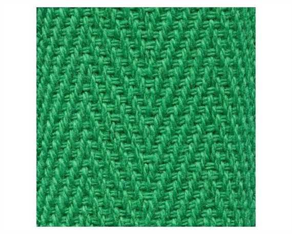 WEBBING BINDING COTTON (PER L/MTR) EMERALD GREEN G54 50MM