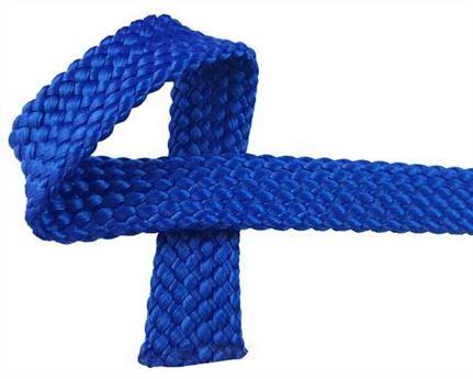 WEBBING DOG LEAD BLUE 20MM (PER L/MTR)