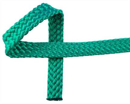 WEBBING DOG LEAD GREEN 10MM (PER L/MTR)