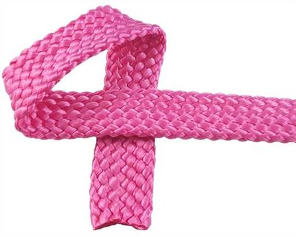 WEBBING DOG LEAD PINK 20MM (PER L/MTR)