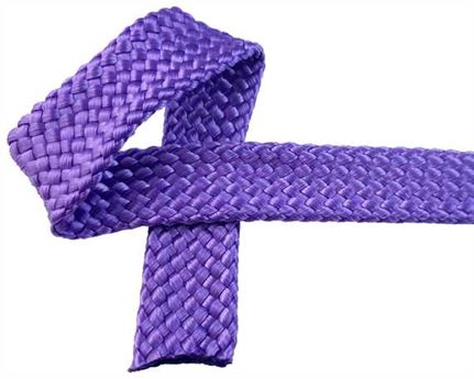 WEBBING DOG LEAD PURPLE 20MM (PER L/MTR)