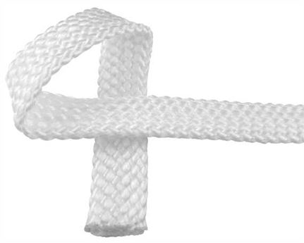 WEBBING DOG LEAD WHITE 20MM (PER L/MTR)
