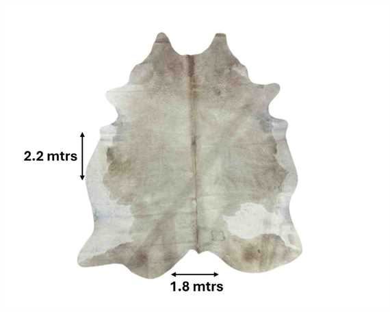  COWHIDE RUG CHAMPAGNE LARGE (rug pictured sent) Free Delivery!