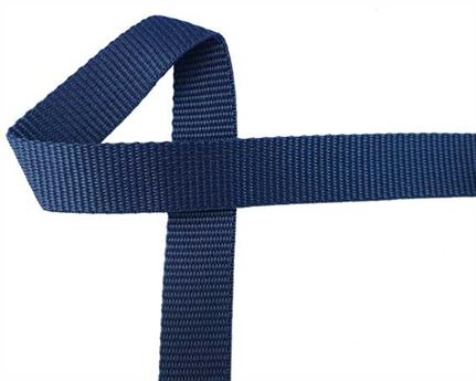 WEBBING POLYPROPELENE NAVY 25MM (PER L/MTR)