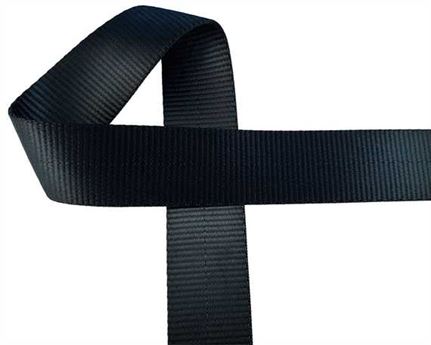 WEBBING HEAVY TRUCK (PER L/MTR) BLACK 50MM