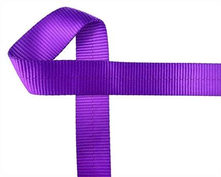 WEBBING HEAVY TRUCK (PER L/MTR) PURPLE 50MM