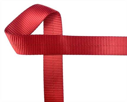 WEBBING HEAVY TRUCK (PER L/MTR) RED 50MM