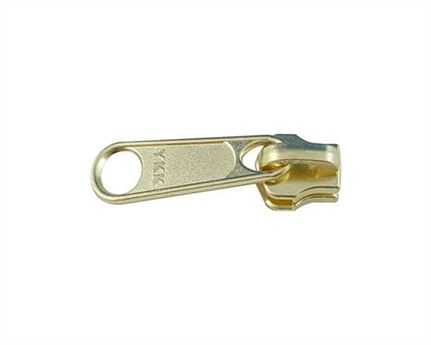 ZIP RUNNERS #5 FOR METAL ZIPS - GOLD NON LOCKING