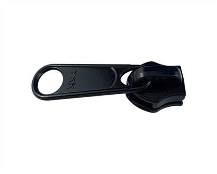 ZIP RUNNERS #10 SPIRAL NYLON NO LOCK BLACK