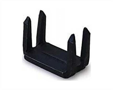 ZIP #10 BOTTOM STOPPER BLACK