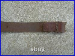1900 1914 Rare and Original French Berthier Lebel MAS Rifle Leather Slings WW1