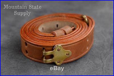 1907 Natural Leather CMP National Match Competition Shooting Rifle Sling / Strap