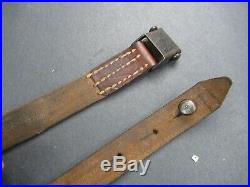 1940 Super Nice WWII German Mauser rifle leather sling for K98 G43 & G41 Mp's