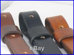 1 Handmade Leather Rifle Sling WINCHESTER Tan color