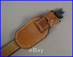 1 Inch Leather SPORTING SLING & SWIVELS Fits Any Rifle or Shotgun Gun Parts