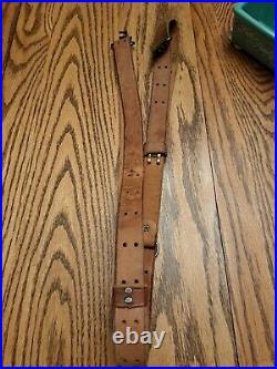 #31 Vintage Smith & Wesson, S&W 1 06 Leather Rifle Sling