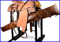 52 Cowhide Leather Rifle Sling 48-50 Inch Gun Cases for Rifles Slip Bag Shotgun