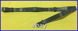 ARGENTINE ARMY GREEN LEATHER FAL SLING DOUBLE STRAP UNUSED ORIGINAL 1970s-1980s