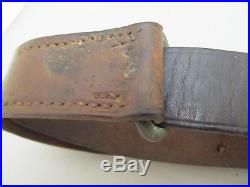 AUTHENTIC U. S. MODEL 1907 LEATHER HOYT 1918 SLING FOR 1903 SPRINGFIELD RIFLE