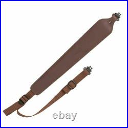 Allen Cobra Sling With Swivels Adjustable Brown Leather For Rifle 8145