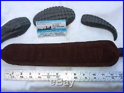 Alligator Rifle Shotgun Long Gun Sling croc gator swamp leather hide belly