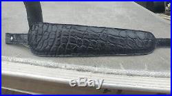 American Wild Alligator Rifle shotgun Shoulder Sling Strap gator leather FB3