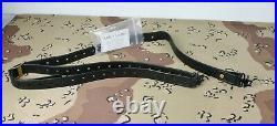Andy's Leather Rhodesian Rifle Sling with quick detachable swivels Made in USA