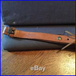 BIANCHI COBRA LEATHER RIFLE SLING WITH SWIVELS # 62