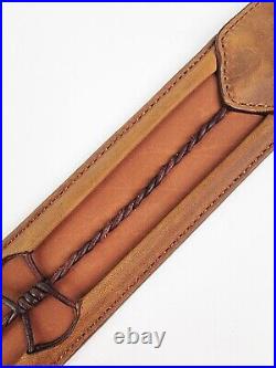 BROWNING Barbed Wire LEATHER Sling NEW with Tags includes Free Shipping