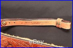 Bianchi #74 Cobra Grande Brown Leather Hunting Rifle Sling