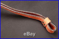 Bianchi #74 Cobra Grande Brown Leather Hunting Rifle Sling