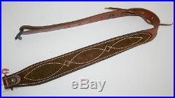 Bianchi Cobra Brown Leather & Suede Rifle Sling