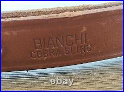 Bianchi Cobra Padded 31 Hand Tooled Leather Rifle Sling