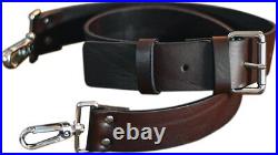 Bieling Leather Co. Classic Leather Sling, Dark Brown, 36 42in, BLC0002