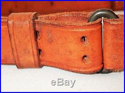 Boyt 43 Leather Rifle Sling, Original WWII for M1 rifle-Excellent Condition