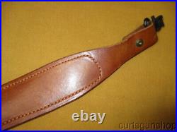 Boyt Leather 1 Inch Cobra Style Rifle Sling with QD Swivels