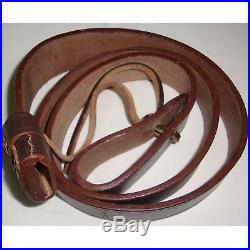 British WWI & WWII Lee Enfield SMLE Leather Rifle Sling 5 Units Dk89226