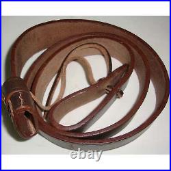British WWI & WWII Lee Enfield SMLE Leather Rifle Sling 5 Units e594