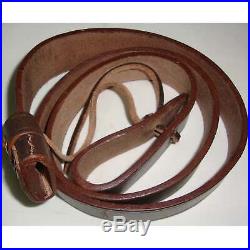 British WWI & WWII Lee Enfield SMLE Leather Rifle Sling 5 Units rT263