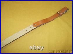 Brown Leather Padded 1 Inch Rifle Sling