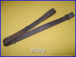 Brown Leather Rifle Sling 1903 Military Style No 3