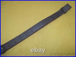 Brown Leather Rifle Sling 1903 Military Style No 3