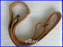 Brownells Competitor Plus Leather Rifle Sling 1-1/4 #804-270-110