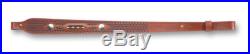Browning Buffalo Nickel Rifle Gun Sling Full-grain Leather Horsehair MSRP $105