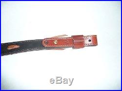 Browning Leather Basketweave Rifle Sling