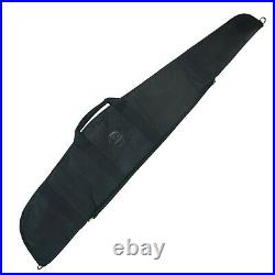 Canvas and Leather Rifle Soft Cases Gun Scoped Sling Bag Safe Carry Storage