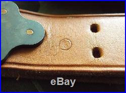 Chandler Sniper Leather Rifle Sling in great shape! 72 Iron Brigade Armory
