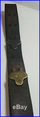 Chicago Belting Co. US WW1 Model 1907 1903 Rifle Leather Sling